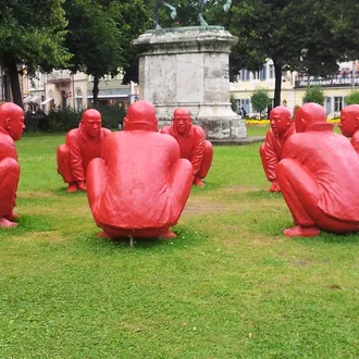 Senior artists in the city center