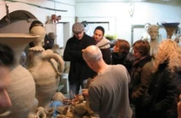Senior artists in the city center